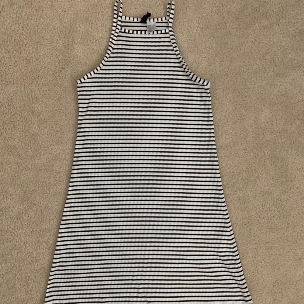 Halter Stripe Dress